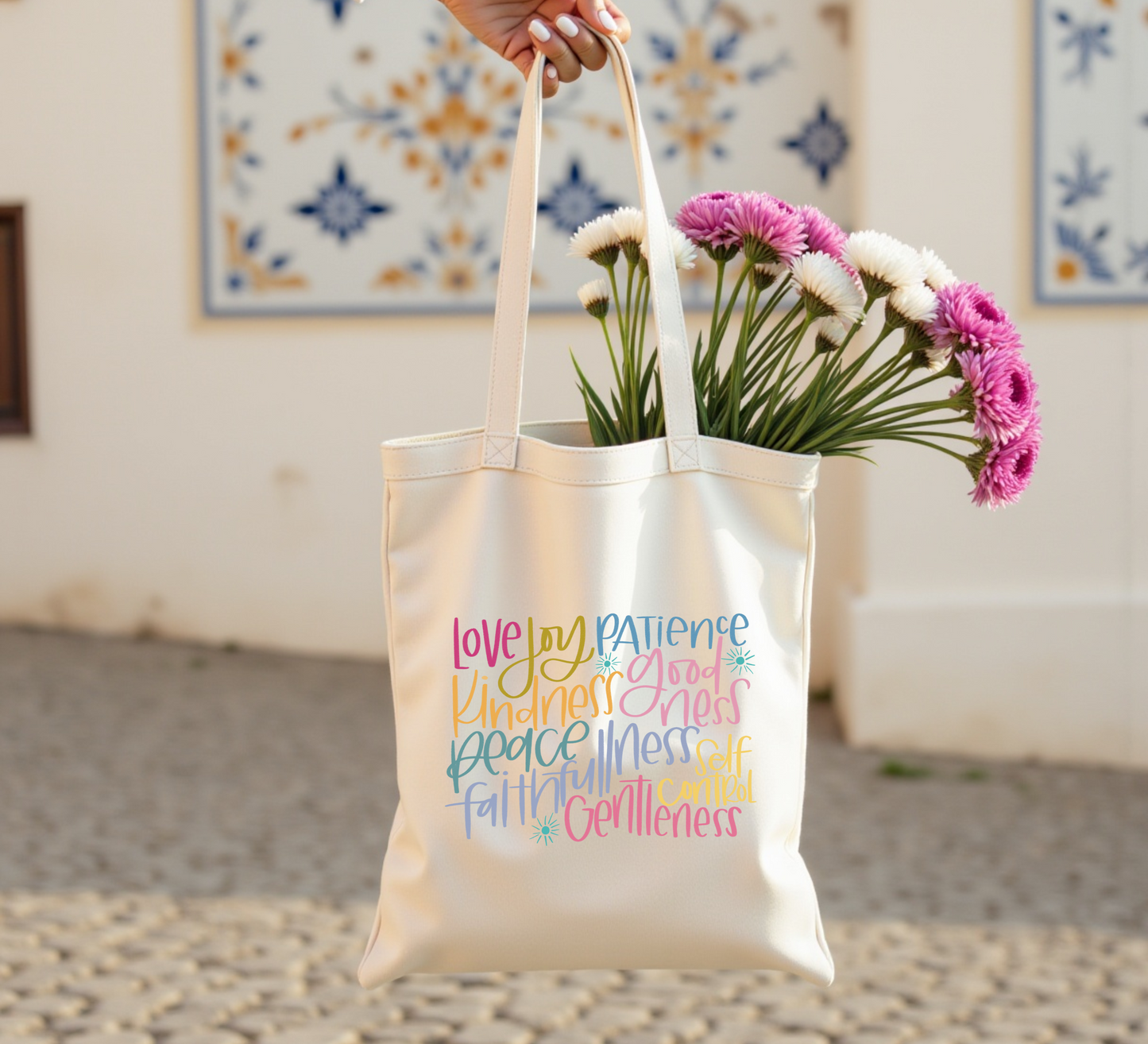 FRUITS OF THE SPIRIT TOTE BAG