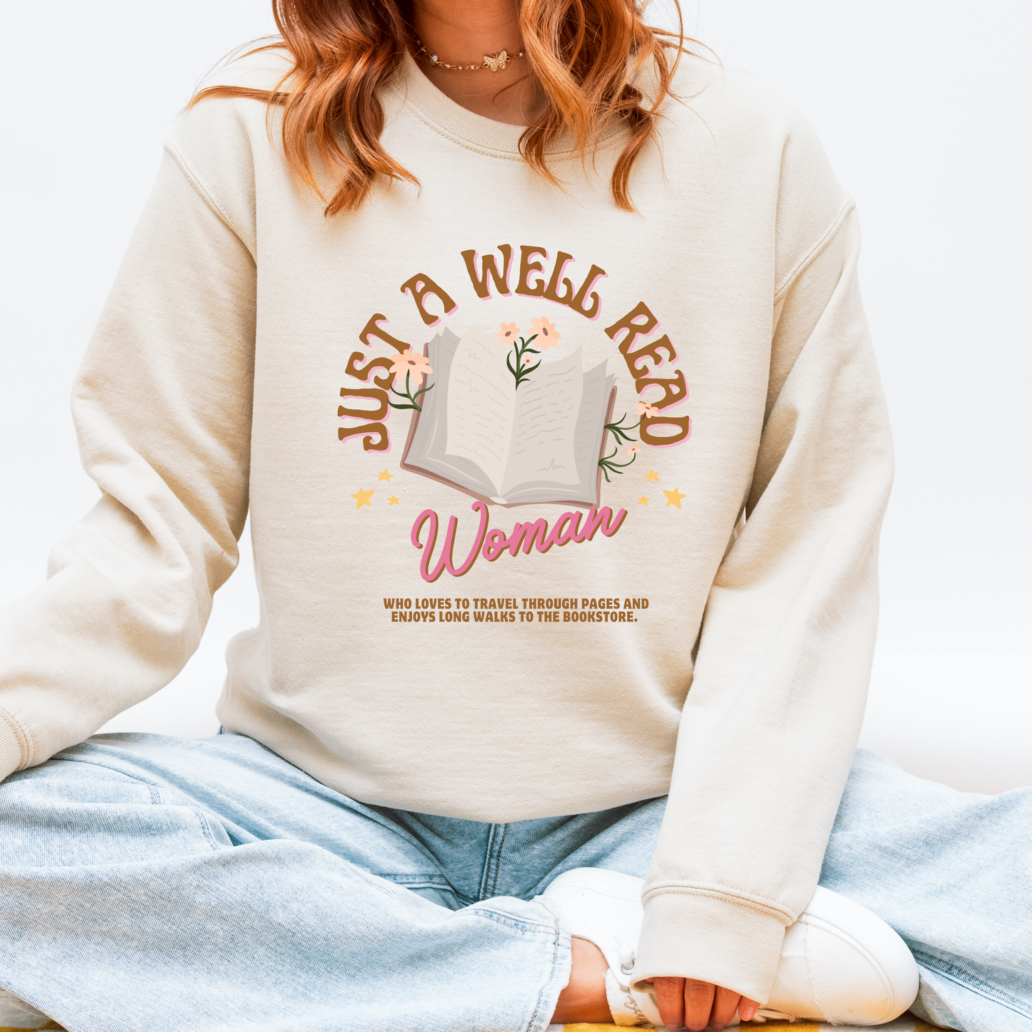 WELL READ WOMAN CREWNECK - PREORDER