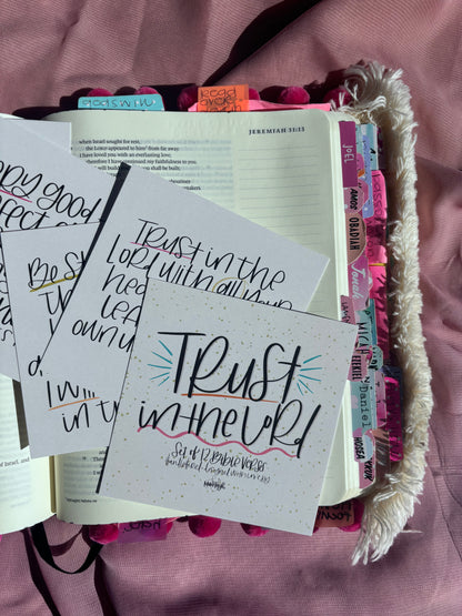 TRUST IN THE LORD SCRIPTURE CARD PACK