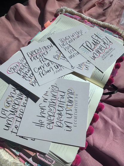 TRUST IN THE LORD SCRIPTURE CARD PACK