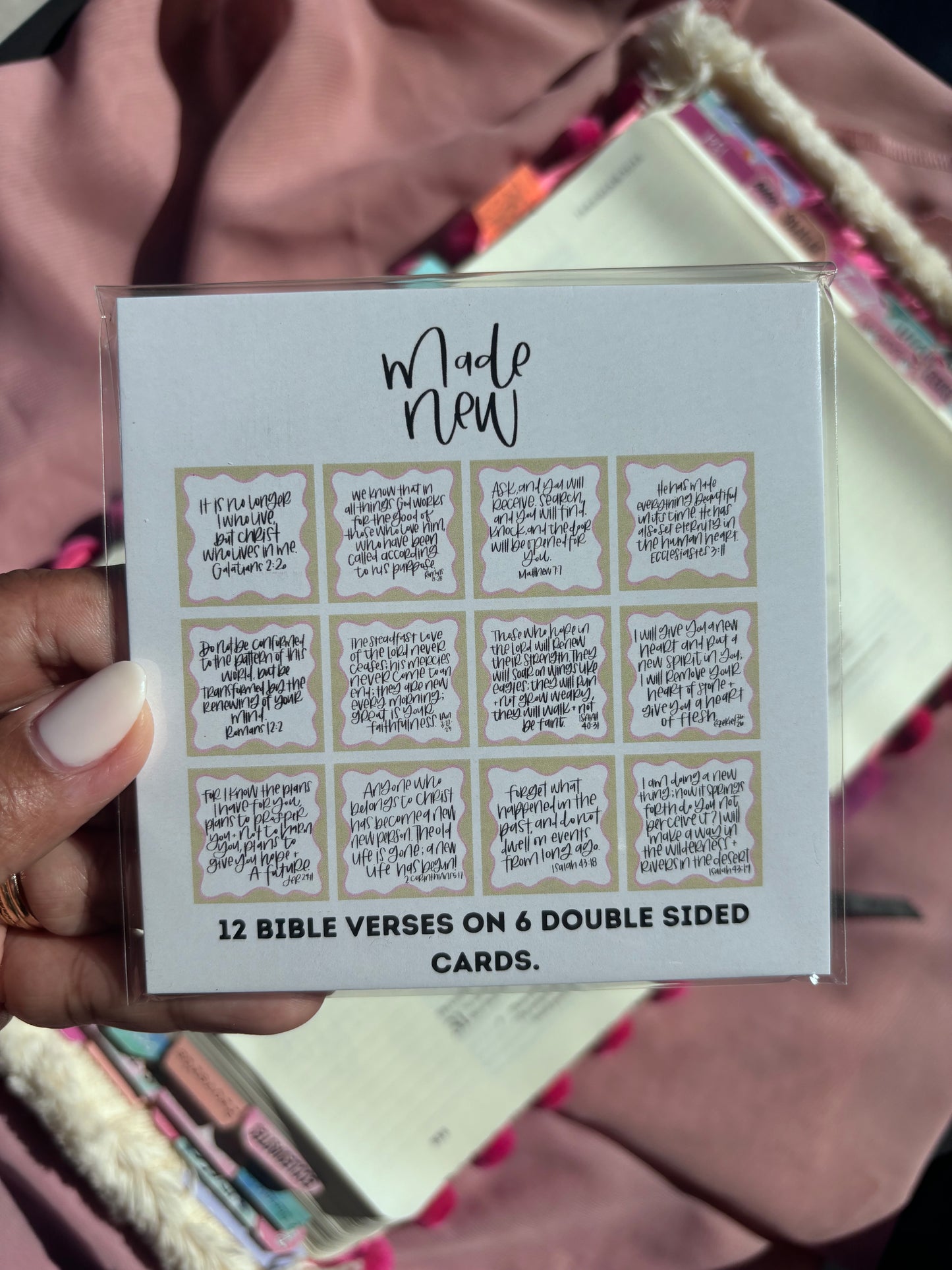 MADE NEW SCRIPTURE CARD PACK
