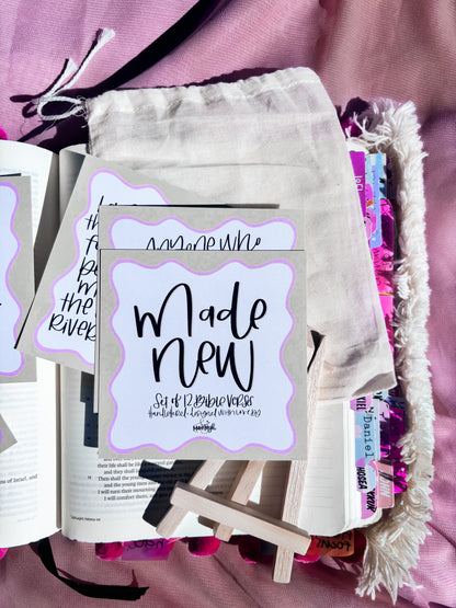 MADE NEW SCRIPTURE CARD PACK