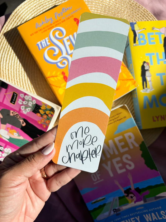 ONE MORE CHAPTER BOOKMARK