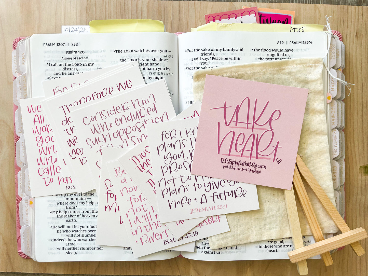 TAKE HEART SCRIPTURE CARD PACK