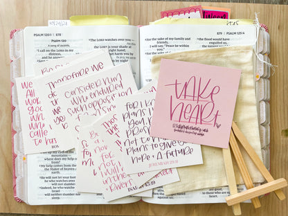 TAKE HEART SCRIPTURE CARD PACK