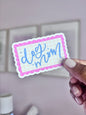 DOG MOM STICKER