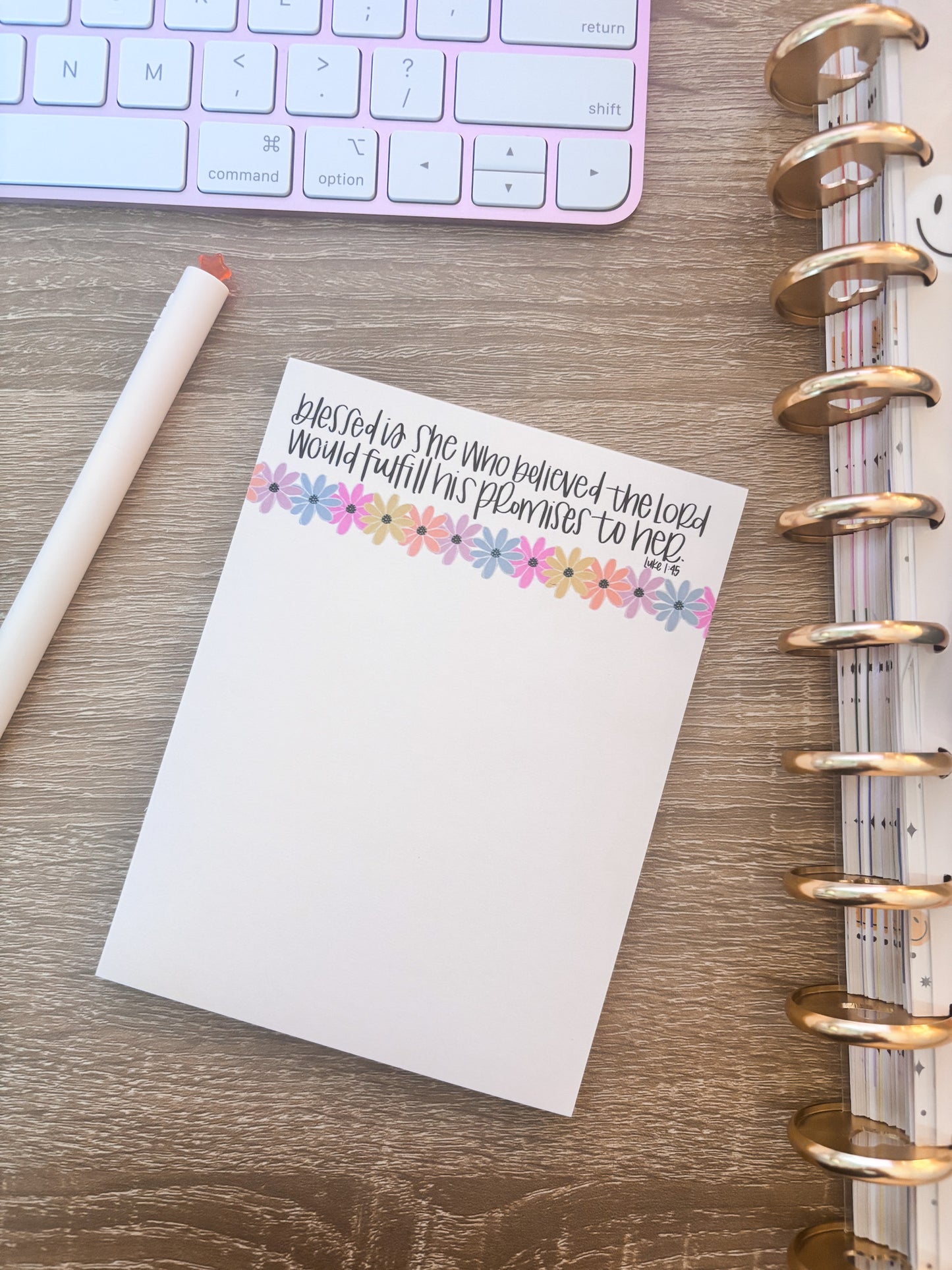 BLESSED IS SHE NOTEPAD