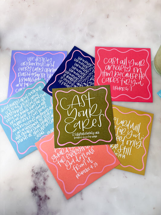 CAST YOUR CARES SCRIPTURE CARD PACK