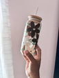 BABY GIRL 16OZ GLASS TUMBLER