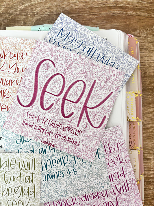 SEEK SCRIPTURE CARD PACK