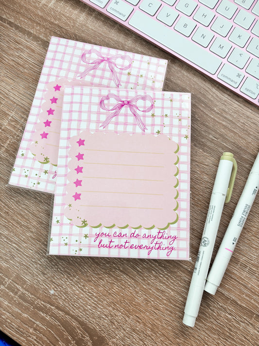 NOT EVERYTHING NOTEPAD