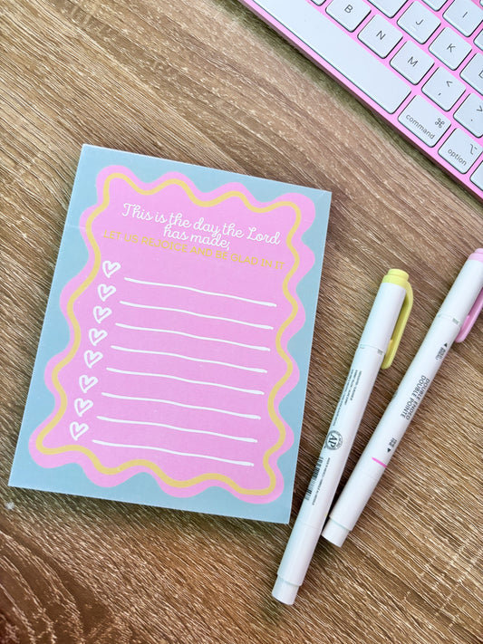 REJOICE NOTEPAD
