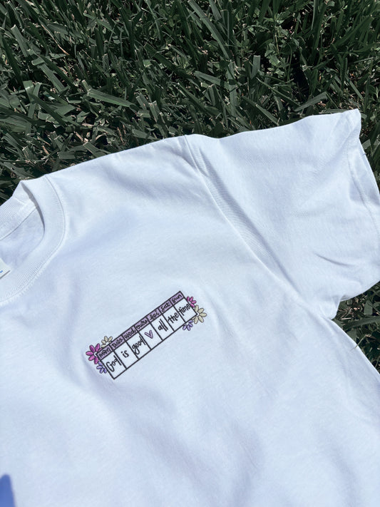 GOD IS GOOD CALENDAR TEE