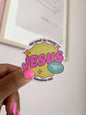 JESUS PAID IT ALL STICKER