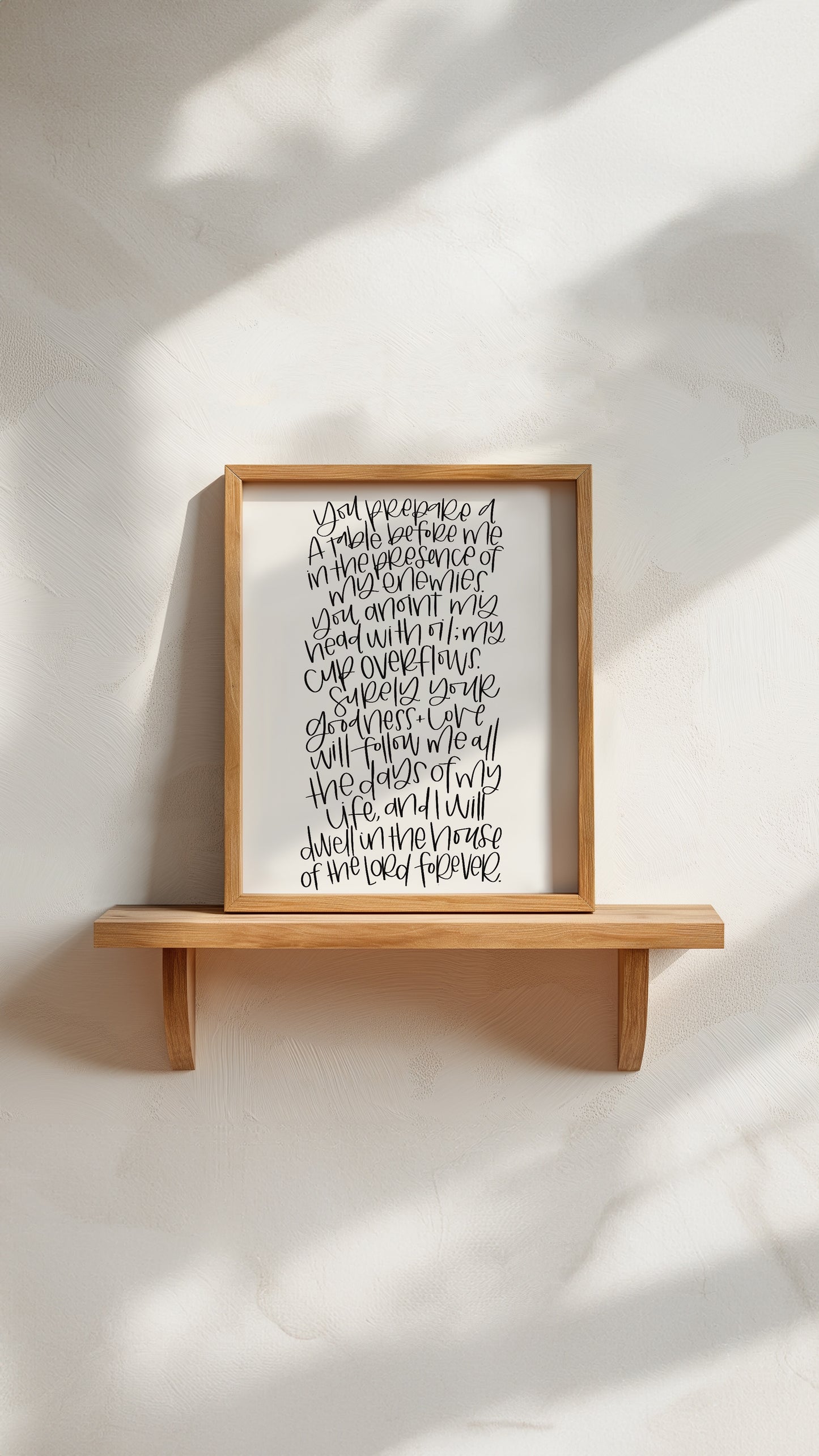 GOODNESS + MERCY PRINT